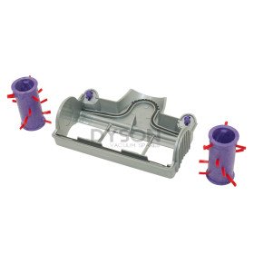 Dyson Vacuum Cleaner Mini Turbine Head Soleplate and brushroll, 909430-01